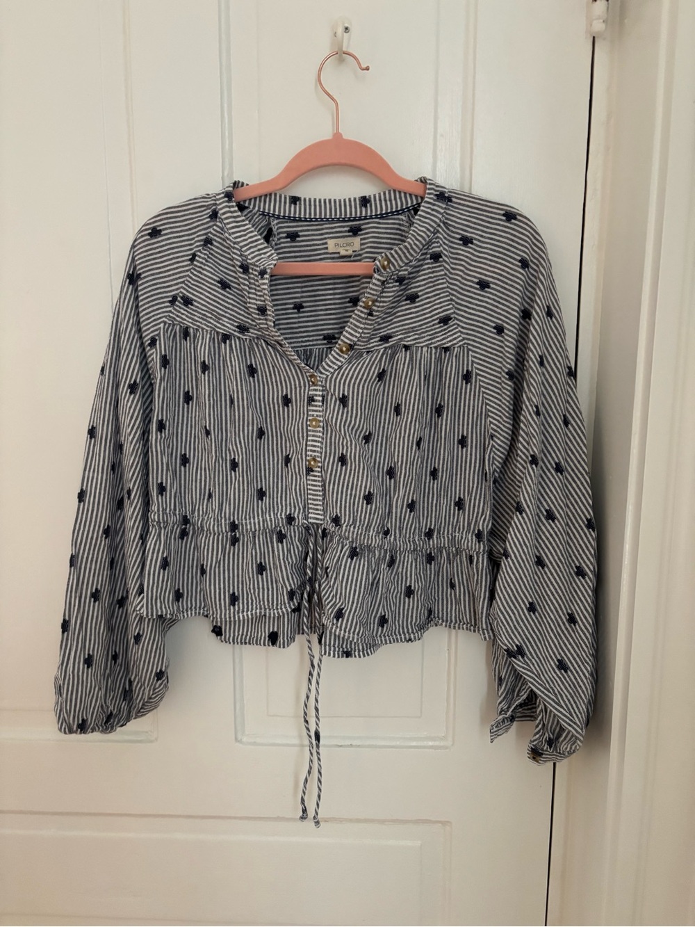 Pilcro Anthropologie Bat Wing Blouse